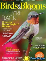 Birds & Blooms - June - July 2016