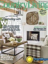 Country Living USA - January-February 2016