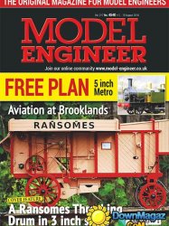 Model Engineer - 5 August 2016