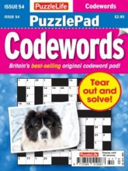 PuzzleLife PuzzlePad Codewords - Is. 54 2020