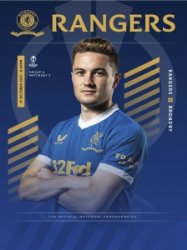 Rangers Football Club Matchday Programme - 21.10.2021