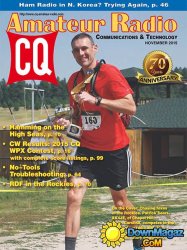 CQ Amateur Radio USA - November 2015