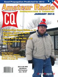 CQ Amateur Radio - January 2013