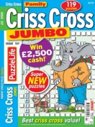 PuzzleLife Family Criss Cross Jumbo - Is. 107 2022