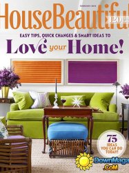 House Beautiful USA - February 2016