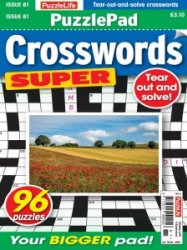 PuzzleLife PuzzlePad Crosswords Super - Is. 81 2024