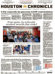 Houston Chronicle - 07.009.2020