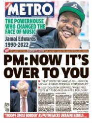 Metro UK - 22.02.2022