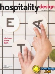 Hospitality Design - October 2016