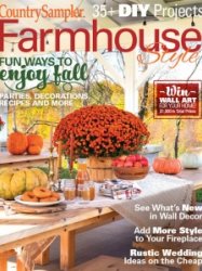 Country Sampler Farmhouse Style - Autumn 2022