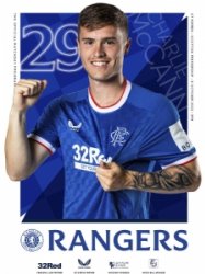 Rangers Football Club Matchday Programme - 8.10.2022