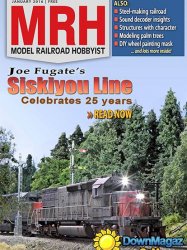 Model Railroad Hobbyist USA - January 2016