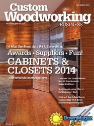 Custom Woodworking Business - March 2014