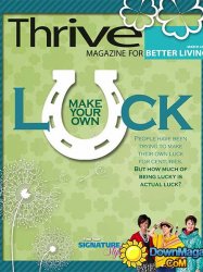 Thrive Magazine For Better Living - March 2015