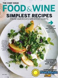 Food & Wine USA - July 2015