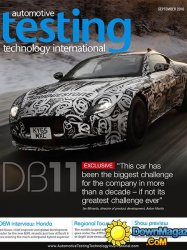 Automotive Testing Technology International - September 2016