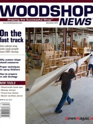 Woodshop News - December 2012