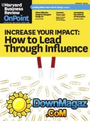 Harvard Business Review OnPoint - Spring 2017