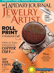 Lapidary Journal Jewelry Artist - July 2016