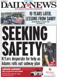 New York Daily News 10.30 2022