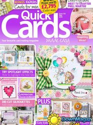 Quick Cards Made Easy - May 2016