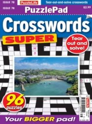 PuzzleLife PuzzlePad Crosswords Super - Is. 78 2024