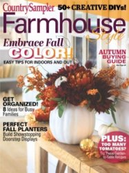 Country Sampler Farmhouse Style - Autumn 2024