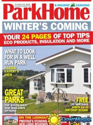 Park Home & Holiday Caravan - November 2016