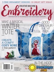 Creative Machine Embroidery USA - November/December 2015