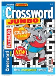 PuzzleLife Family Crossword Jumbo - Is. 40 2023