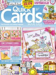 Quick Cards Made Easy - August 2016