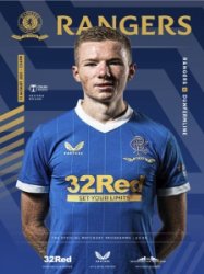 Rangers Football Club Matchday Programme - 13.08.2021