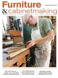 Furniture & Cabinetmaking - Winter 2017