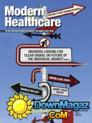 Modern Healthcare - 11.09.2017