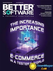 Better Software - September/October 2013