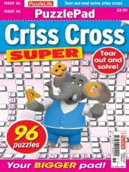 PuzzleLife PuzzlePad Criss Cross Super - Is. 36 2021