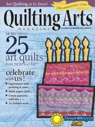 Quilting Arts USA – December 2015 – January 2016