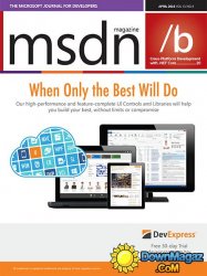 MSDN - April 2016