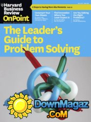 Harvard Business Review OnPoint - Fall 2017