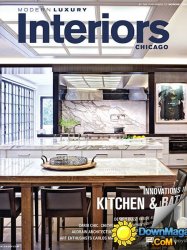 Modern Luxury Interiors Chicago - Fall/Winer 2014