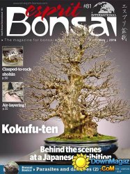 Esprit Bonsai International - April - May 2016