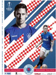 Rangers Football Club Matchday Programme - 2.08.2018