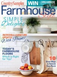 Country Sampler Farmhouse Style - Spring 2021