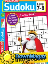 PuzzleLife Sudoku Fiendish - Issue 13 2017