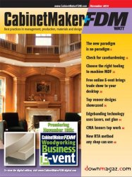 CabinetMaker+FDM - November 2010