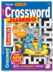 PuzzleLife Family Crossword Jumbo - Is. 51 2024