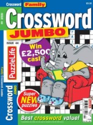 PuzzleLife Family Crossword Jumbo - Is. 44 2024