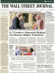 The Wall Street Journal 06.14 2021