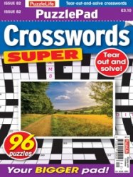 PuzzleLife PuzzlePad Crosswords Super - Is. 82 2024